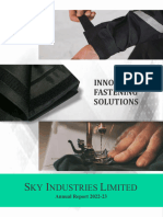 SKY Industries Ltd. Annual Report 2022 2023