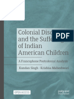 Colonial Discourse and The Suffering of Indian American Children