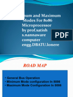 Minimum and Maximum Modes