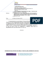 Informe 07-A-2023 - Informe de Diagnostico de Obra y Vigencia Del E.T