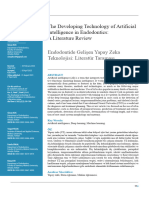 The Developing Technology of Artificial Intelligence in Endodontics - A Literature Review (#1253525) - 2962410