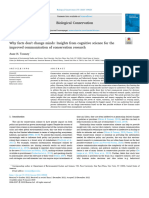 Why Facts Don't Change Minds: Insights From Cognitive Science For The Improved Communication of Conservation Research