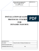 Installation Qualification For Dynamic Pass Box