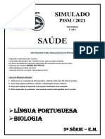 Simulado - Pism III - SaÃºde (Port-Bio) - 1Âº Dia - 2021