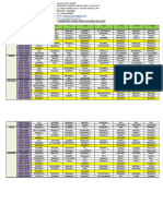 Horaire Des Cours Annee Scolaire 2024-2025