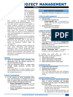 Module 6 - Audit Project Management