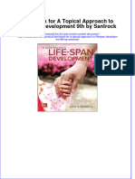 Full Download Test Bank For A Topical Approach To Lifespan Development 9th by Santrock File PDF Free All Chapter