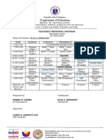 Individual Schedule Math Dept Sy 2023 2024