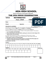 Maranda Mock 2024 Mathematics Paper 2