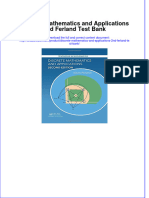 Full Download Discrete Mathematics and Applications 2nd Ferland Test Bank File PDF Free All Chapter