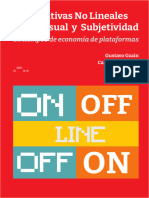 Narrativas No Lineales Audiovisual y Subjetividad, en Tiempos de Economía de Plataformas. NC