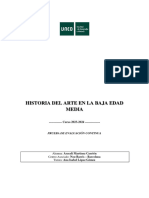 PEC - Historia Del Arte BEM - Curso 2023 2024 - Araceli Martinez Carrion