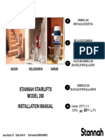 Stannah Model 260 Installation Manual