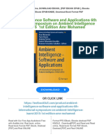 Ambient Intelligence Software and Applications 6Th International Symposium On Ambient Intelligence Isami 2015 1St Edition Amr Mohamed