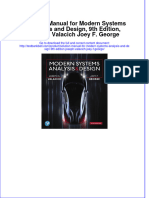 Full Download Solution Manual For Modern Systems Analysis and Design, 9th Edition, Joseph Valacich Joey F. George File PDF Free All Chapter