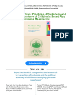 (FREE PDF Sample) The Internet of Toys: Practices, Affordances and The Political Economy of Children's Smart Play Giovanna Mascheroni Ebooks