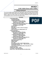 Ak4621ef en Datasheet