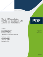 Use of 4IR Technologies in Water and Sanitation in Latin America and The Caribbean