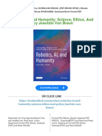 Instant Download Robotics, AI, and Humanity: Science, Ethics, and Policy Joachim Von Braun PDF All Chapter