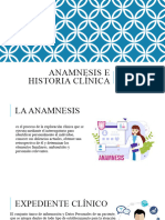 Anamnesis e Historia Clínica