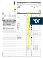 Fiche Perso (Paladin) Semi Automatique