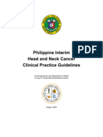 CPG Philippine Interim Head and Neck Cancer Clincial Practice Guidelines