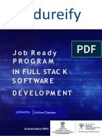 Edureify Full-Stack-Development Brochure ISA