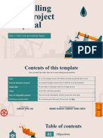 Oil Drilling Well Project Proposal by Slidesgo