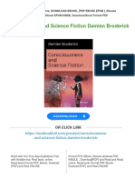 Get Consciousness and Science Fiction Damien Broderick Free All Chapters