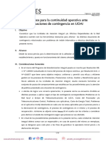 ANSES PRES-04-01 Procesos para la continuidad operativa ante situaciones de contingencia en UDAI 14/01/2008