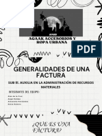 Presentación de Generalidades de Una Factura..