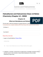 Haloalkanes and Haloarenes Class 12 Notes Chemistry Chapter 10 CBSE