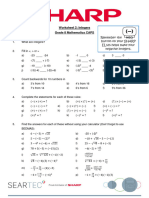 Maths GR8 Integers Worksheet 18052020