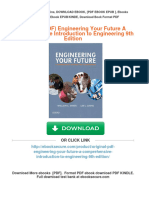 Get (Original PDF) Engineering Your Future A Comprehensive Introduction To Engineering 9th Edition Free All Chapters