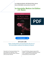 The Physics of The Interstellar Medium 3rd Edition J.E. Dyson All Chapter Instant Download