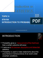 CHAPTER 8 Introduction To Probability