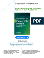 Get Phylogenetic Diversity Applications and Challenges in Biodiversity Science Rosa A. Scherson Free All Chapters