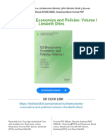 (FREE PDF Sample) EU Bioeconomy Economics and Policies: Volume I Liesbeth Dries Ebooks