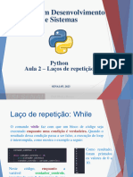 Aula Python 2 - Dev 2023 Sesisenai