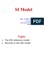 OSI Model: Mrs. J. Devasundarraj