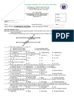 Mathematics 8 - 4th Periodical Exam