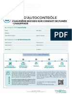 Fiche Autocontrole Chauffage Chaudiere Buches Int