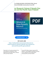 Get Advances in Vision Research Volume II Genetic Eye Research in Asia and The Pacific Gyan Prakash Free All Chapters