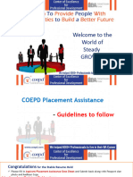 COEPD Placement Assistance