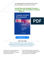 337full Download Computer-Assisted Musculoskeletal Surgery: Thinking and Executing in 3D 1st Edition Lucas E. Ritacco PDF