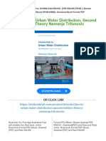 Introduction To Urban Water Distribution, Second Edition: Theory Nemanja Trifunovic 2024 Scribd Download