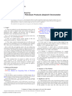 Saybolt Color of Petroleum Products (Saybolt Chromometer Method)