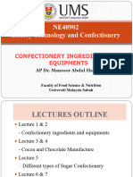 FINAL Lecture 1 - Confectionery