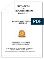 Software Engineering (R20a0511)