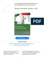 (PDF Download) Therapy For Severe Psoriasis Jashin J. Wu Fulll Chapter